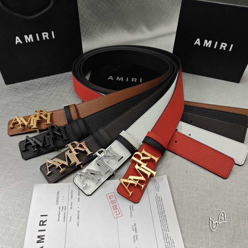 Amiri belt 38mmX90-125cm lb072301